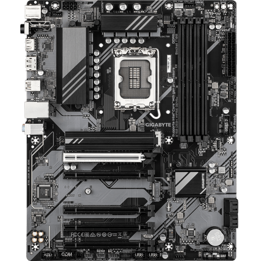 Gigabyte B760 DS3H WIFI6E GEN5 ATX Motherboard for Intel LGA1700 CPUs